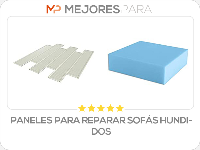 paneles para reparar sofás hundidos