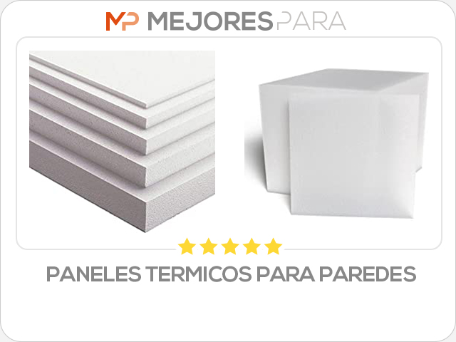 paneles termicos para paredes