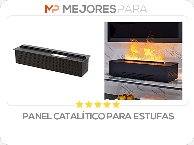 panel catalítico para estufas