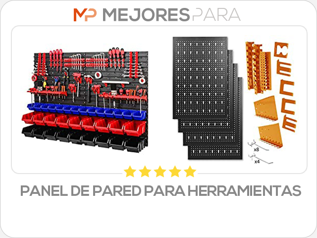 panel de pared para herramientas