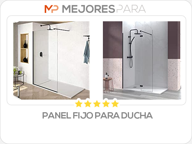 panel fijo para ducha