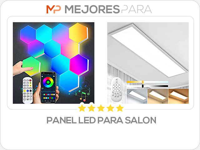 panel led para salon