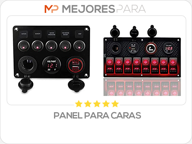 panel para caras