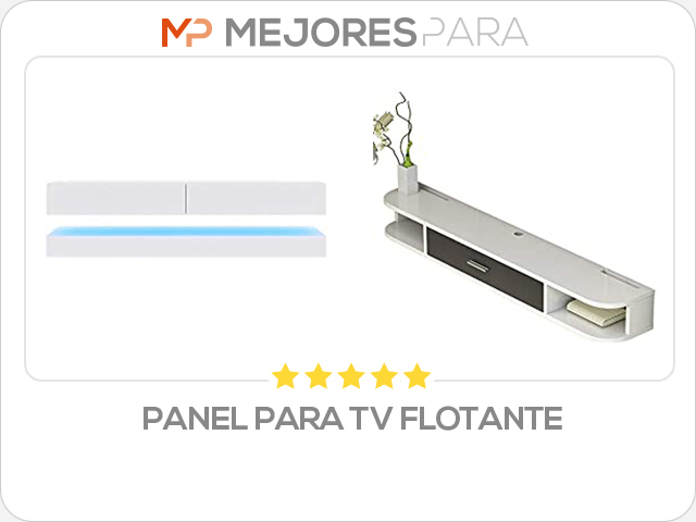 panel para tv flotante