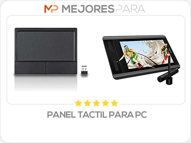 panel tactil para pc