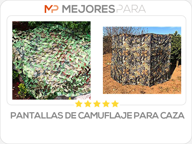 pantallas de camuflaje para caza