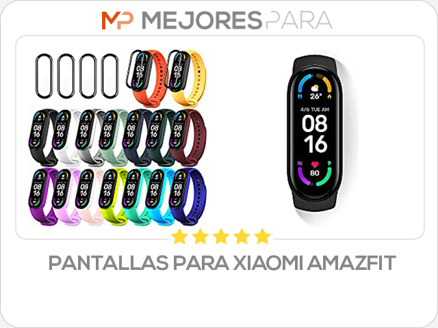 pantallas para xiaomi amazfit