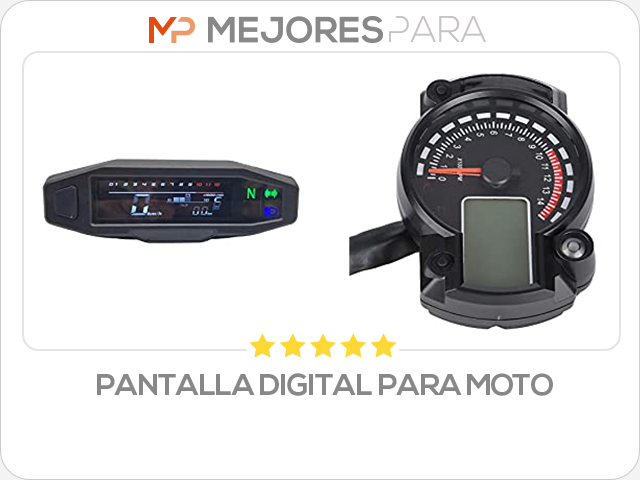 pantalla digital para moto