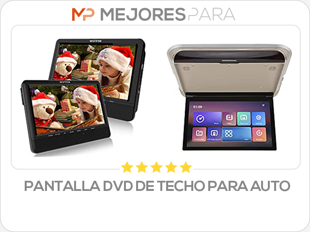 pantalla dvd de techo para auto