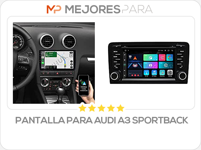 pantalla para audi a3 sportback