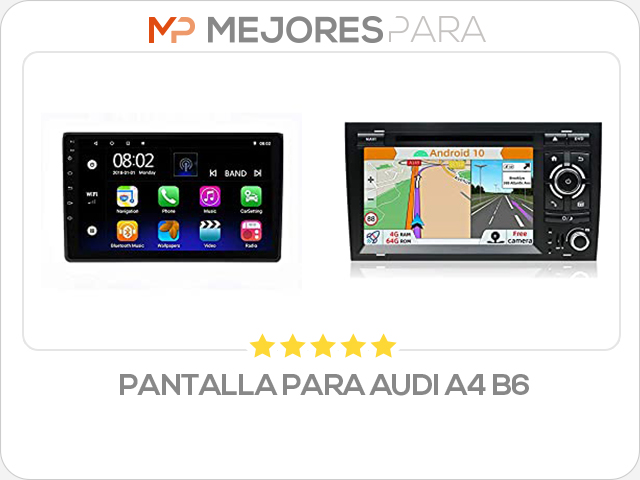 pantalla para audi a4 b6