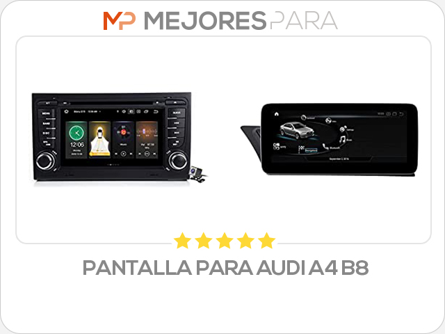 pantalla para audi a4 b8