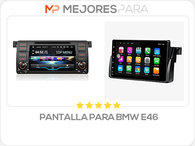 pantalla para bmw e46