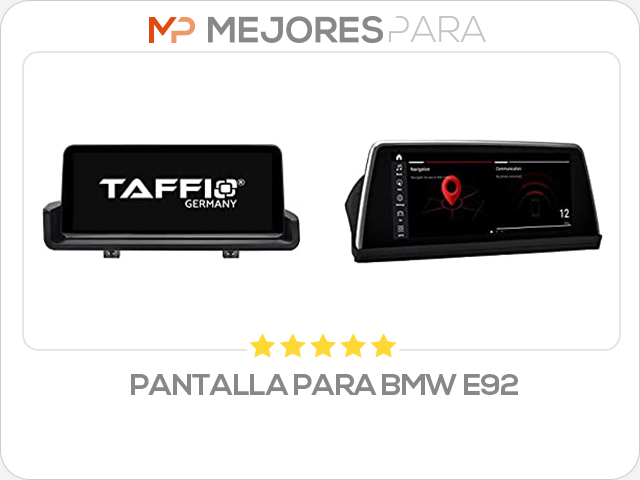 pantalla para bmw e92