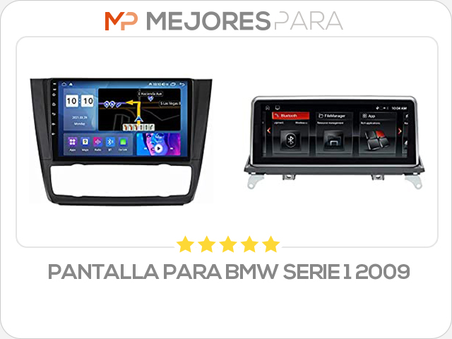 pantalla para bmw serie 1 2009