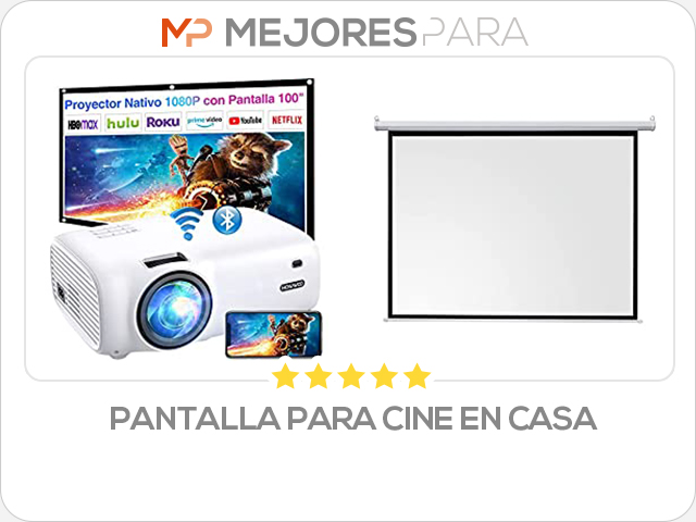 pantalla para cine en casa