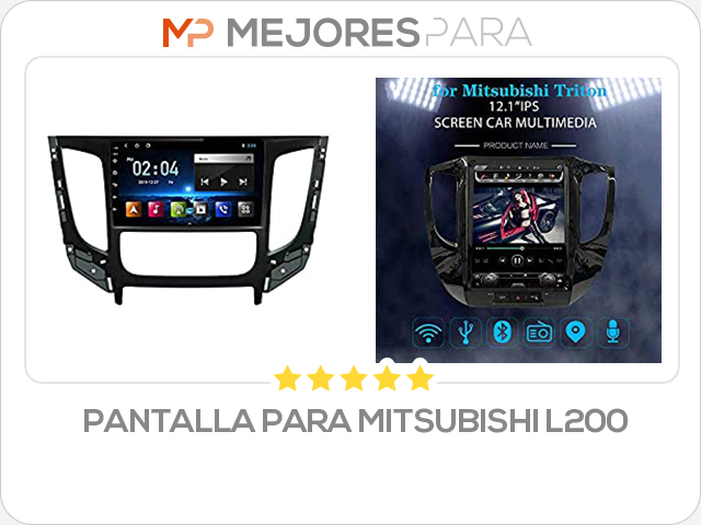 pantalla para mitsubishi l200