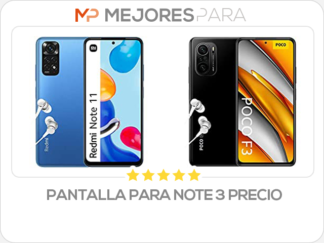 pantalla para note 3 precio