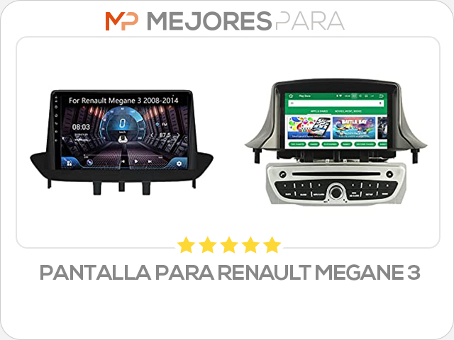 pantalla para renault megane 3