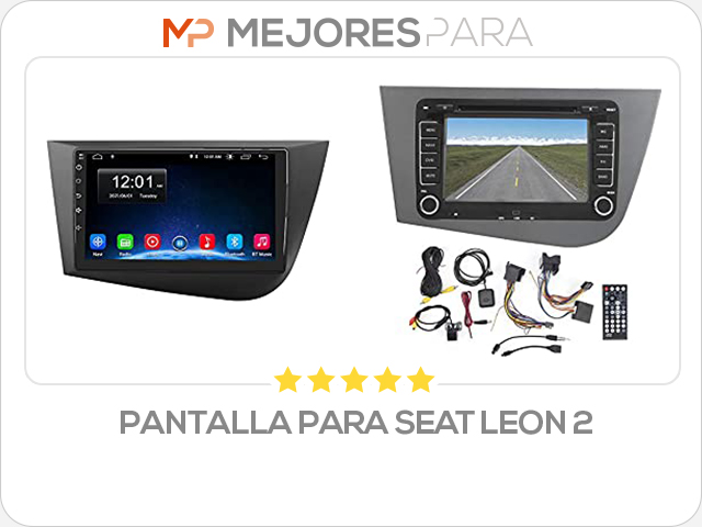 pantalla para seat leon 2