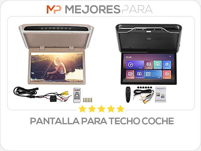 pantalla para techo coche