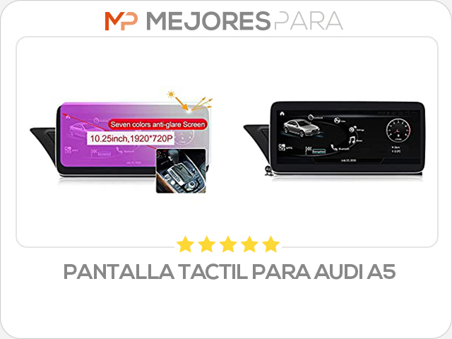 pantalla tactil para audi a5