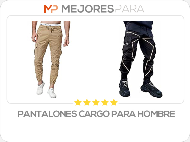 pantalones cargo para hombre