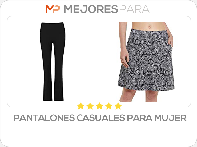 pantalones casuales para mujer