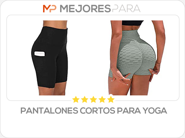 pantalones cortos para yoga