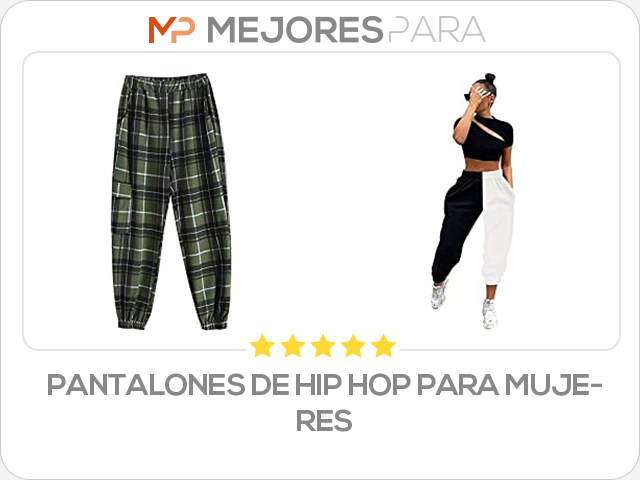 pantalones de hip hop para mujeres