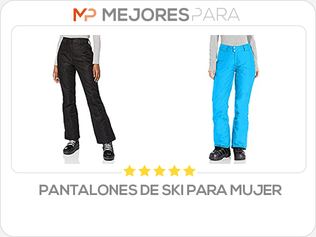 pantalones de ski para mujer