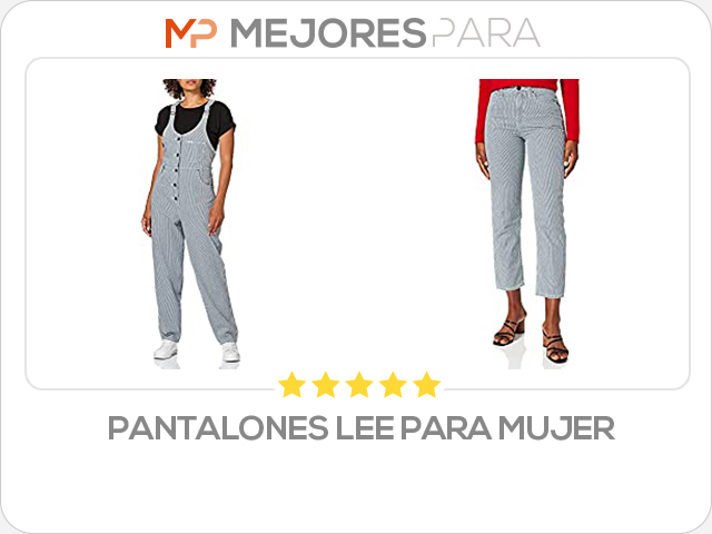 pantalones lee para mujer