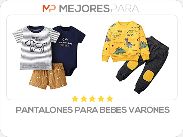 pantalones para bebes varones