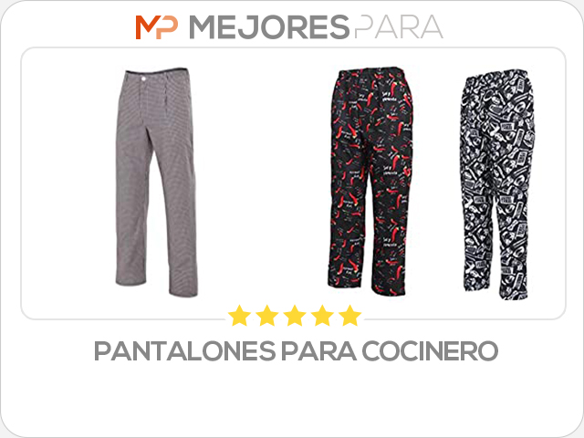 pantalones para cocinero