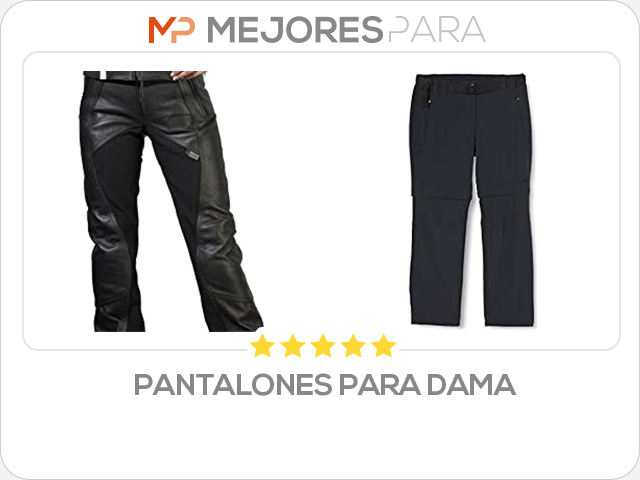 pantalones para dama