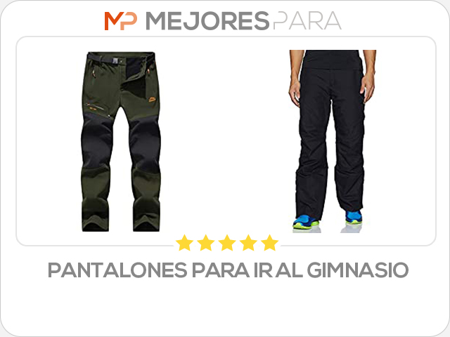 pantalones para ir al gimnasio