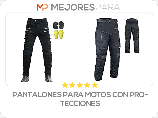 pantalones para motos con protecciones