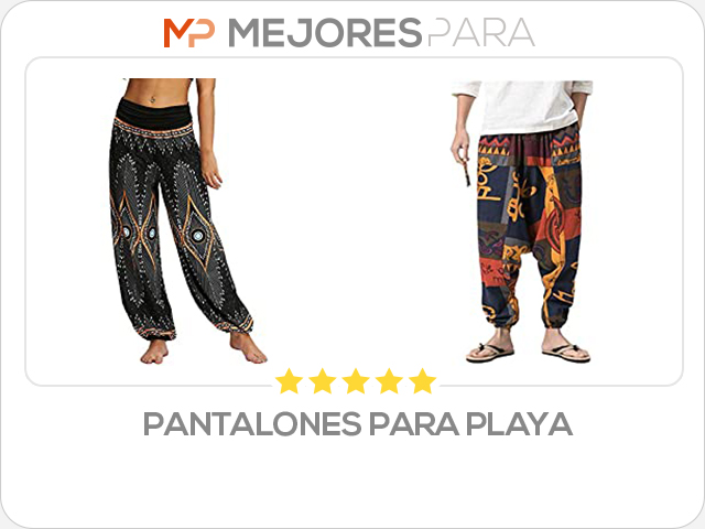 pantalones para playa