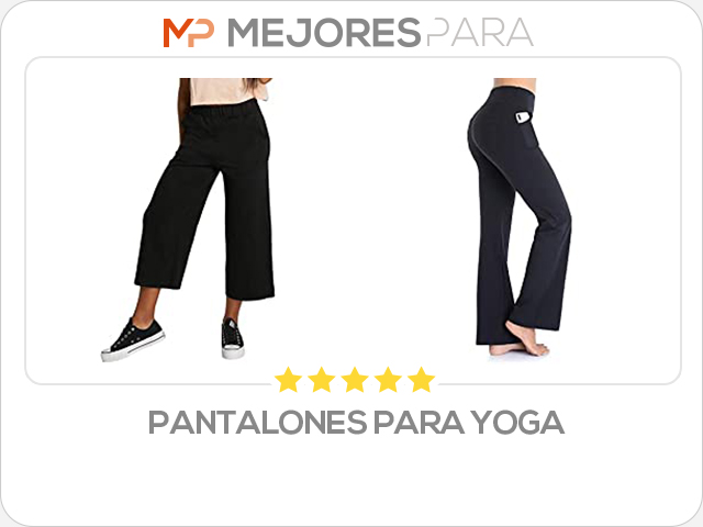 pantalones para yoga