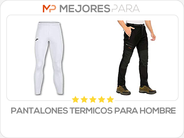 pantalones termicos para hombre