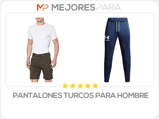 pantalones turcos para hombre