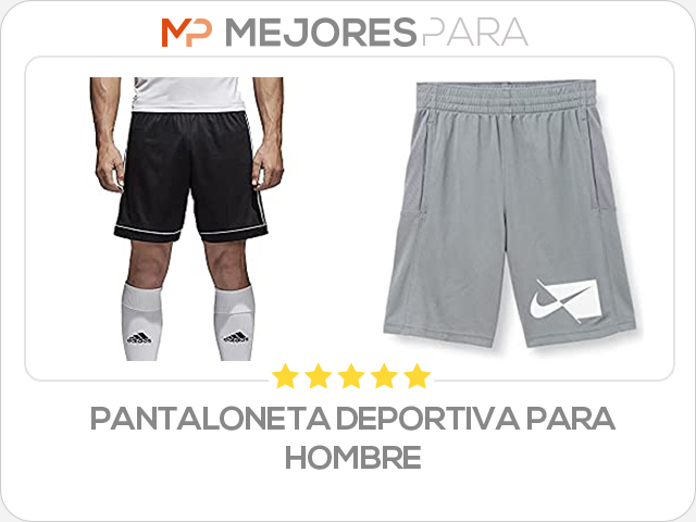 pantaloneta deportiva para hombre