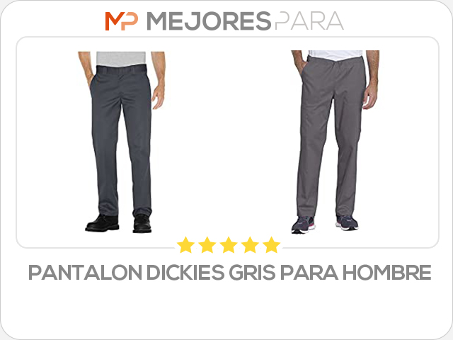 pantalon dickies gris para hombre