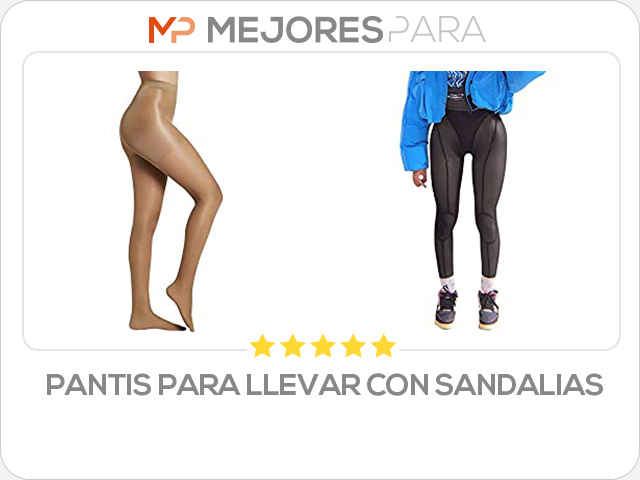 pantis para llevar con sandalias