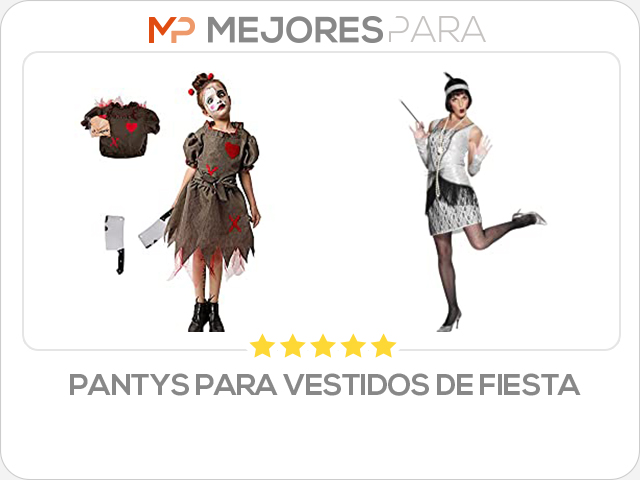 pantys para vestidos de fiesta