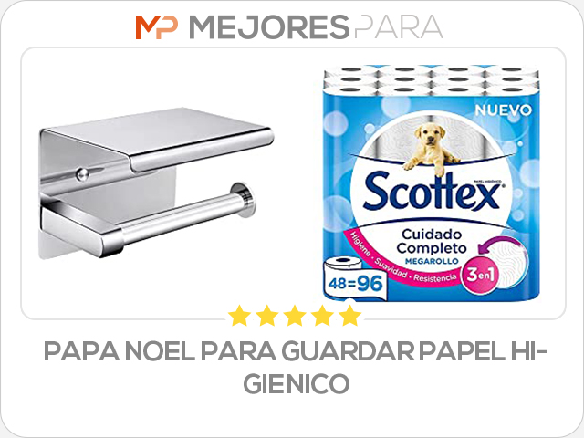 papa noel para guardar papel higienico