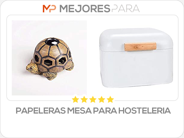 papeleras mesa para hosteleria