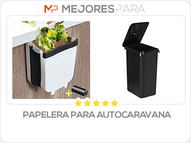 papelera para autocaravana