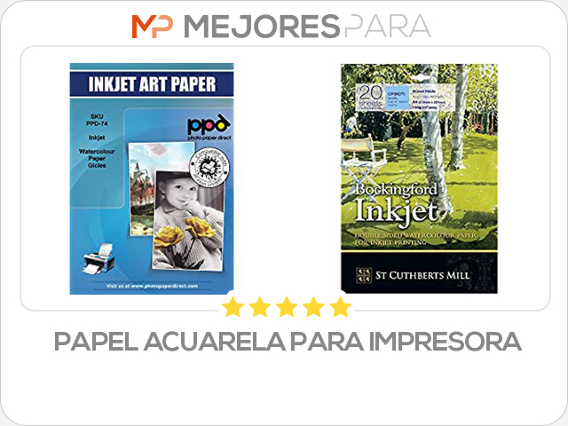 papel acuarela para impresora