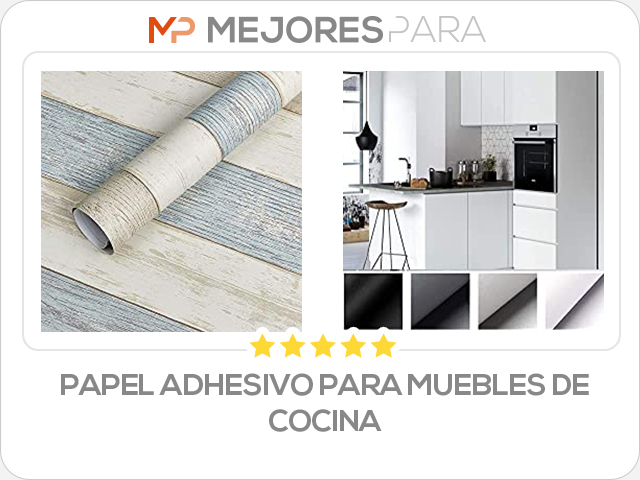 papel adhesivo para muebles de cocina